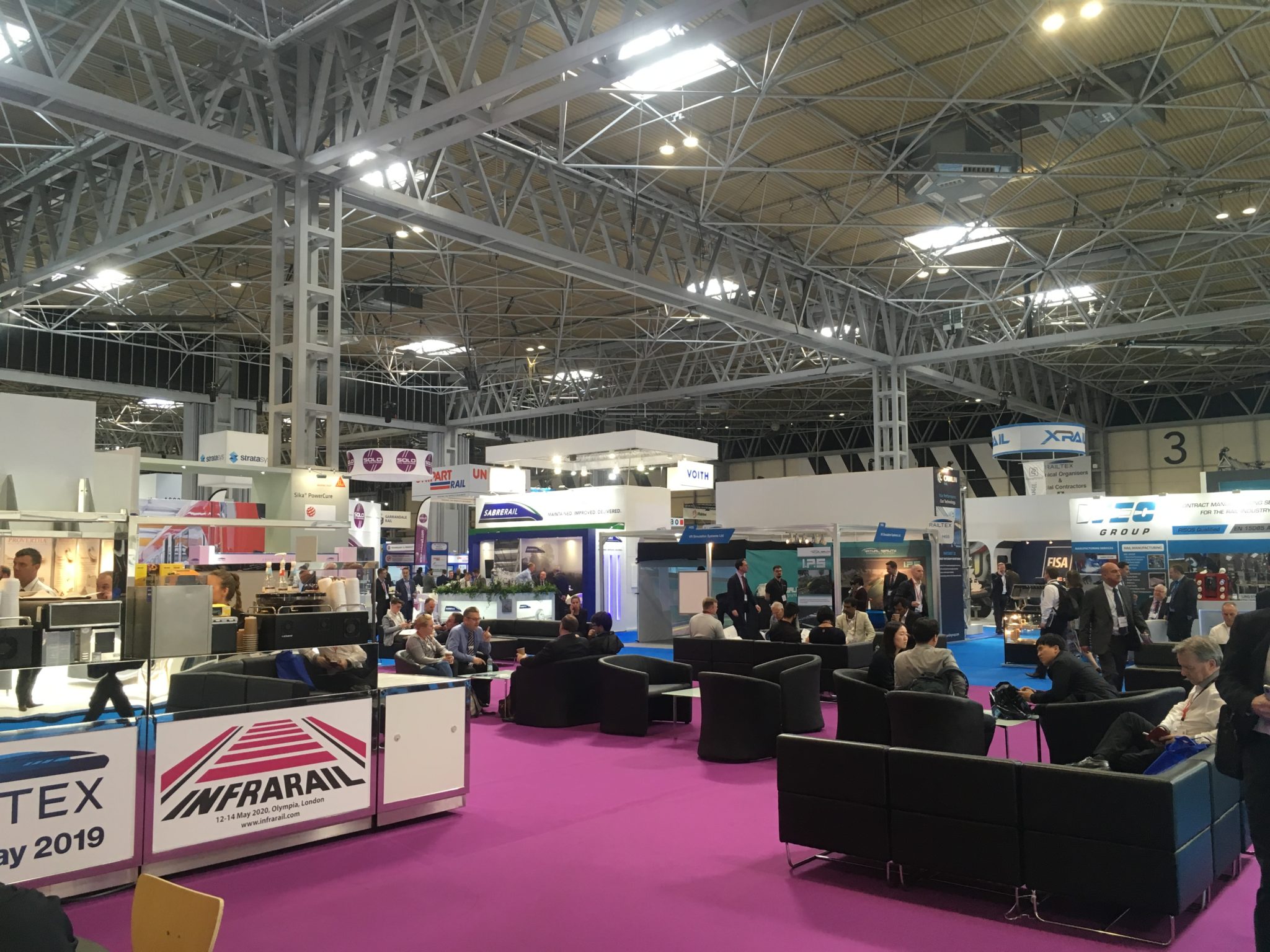 Railtex 2019内部