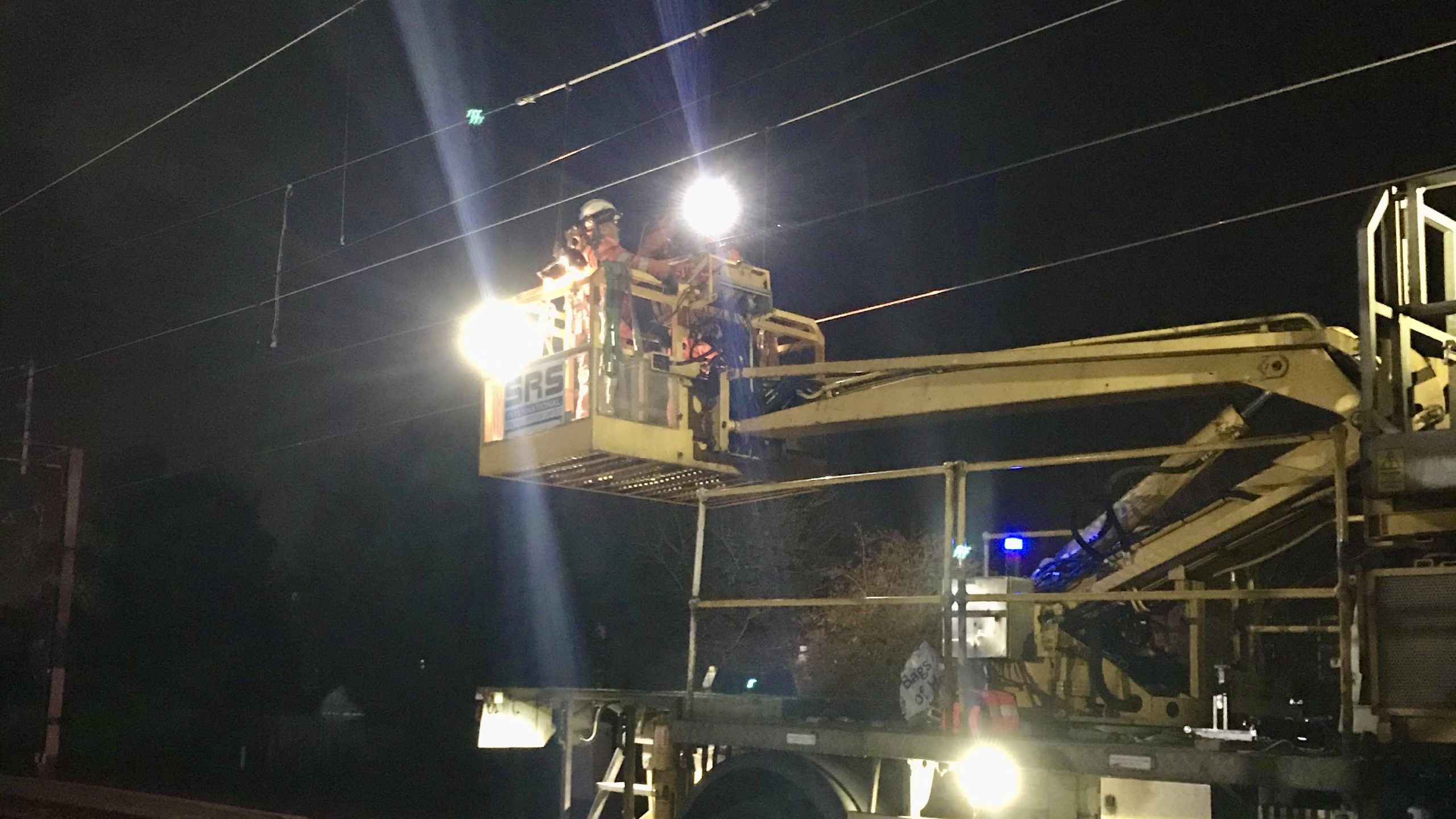 网络铁路架空线路维修WCML