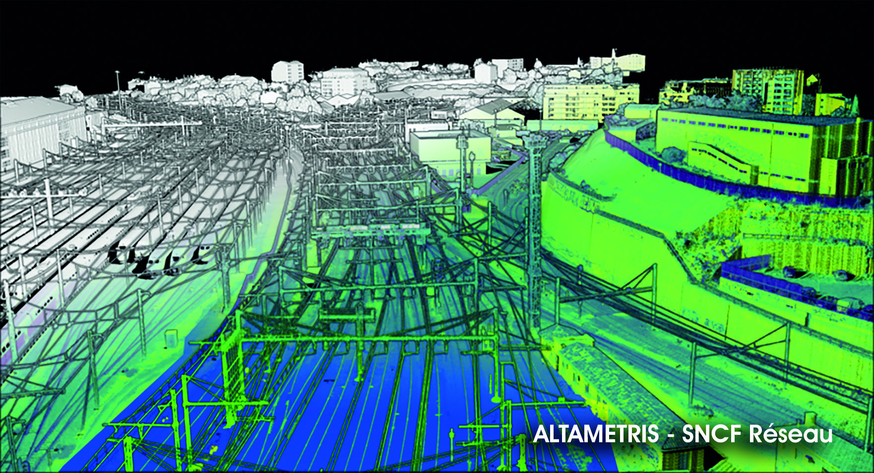 VMX-RAIL扫描数据，Altametris, SNCF Réseau