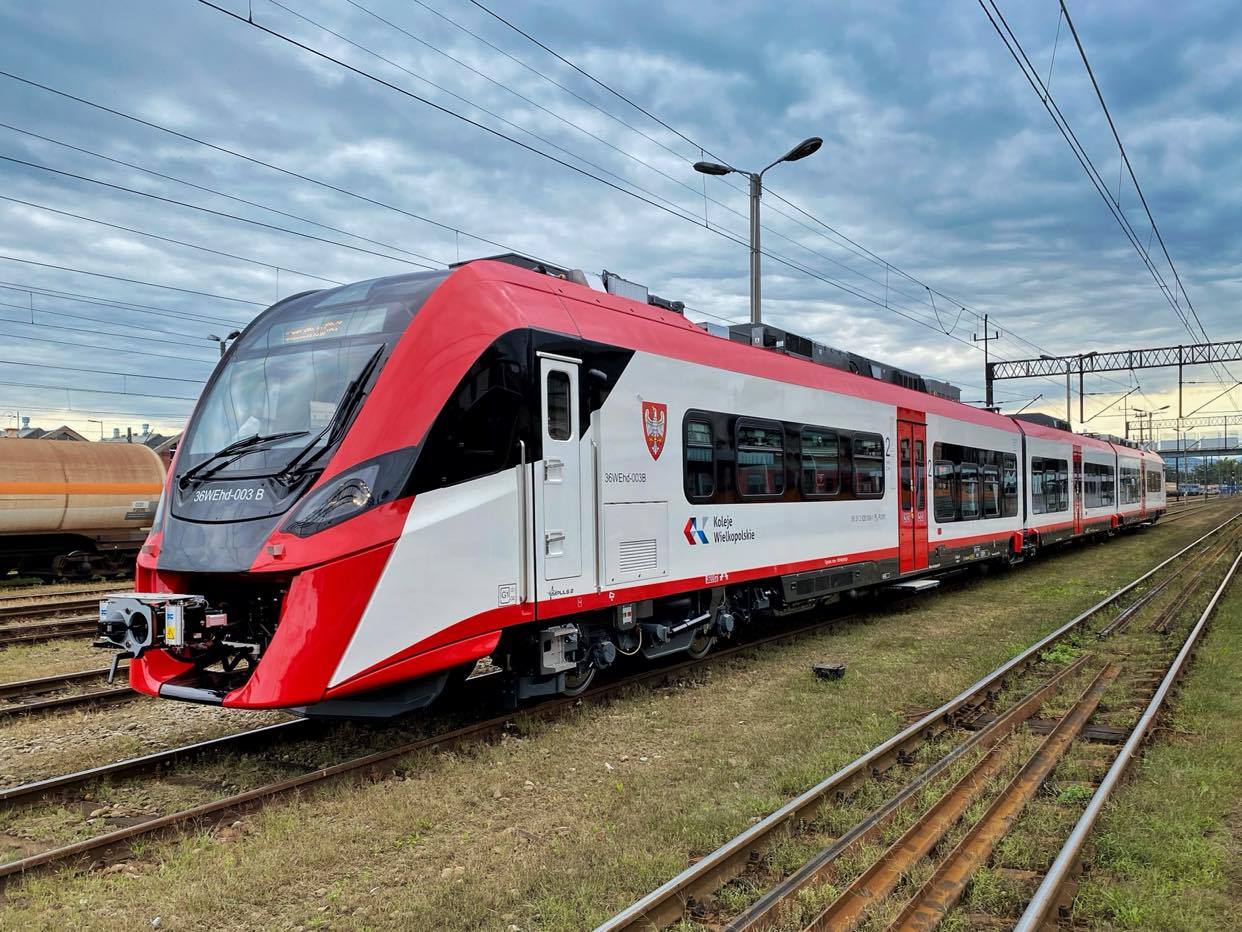 Koleje-Wielkopolskie的Newag DMU