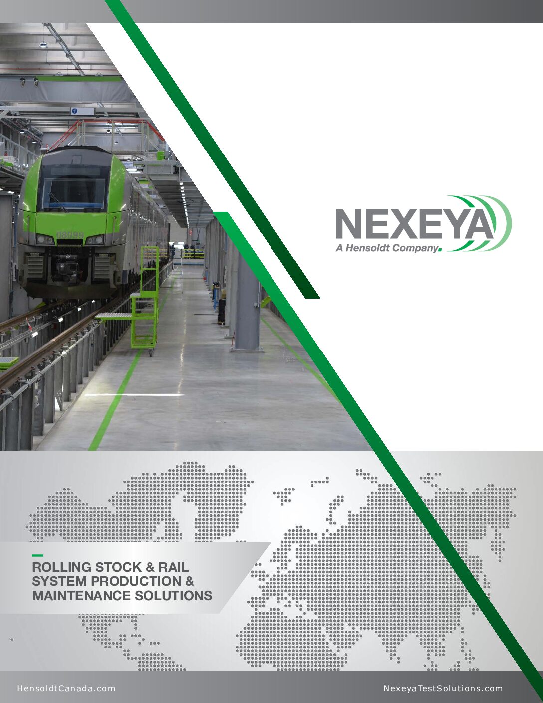 Nexeya–机车车辆和轨道系统生产与维护解决方案