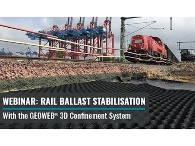 用GEOWEB®Geocells稳定轨道压载