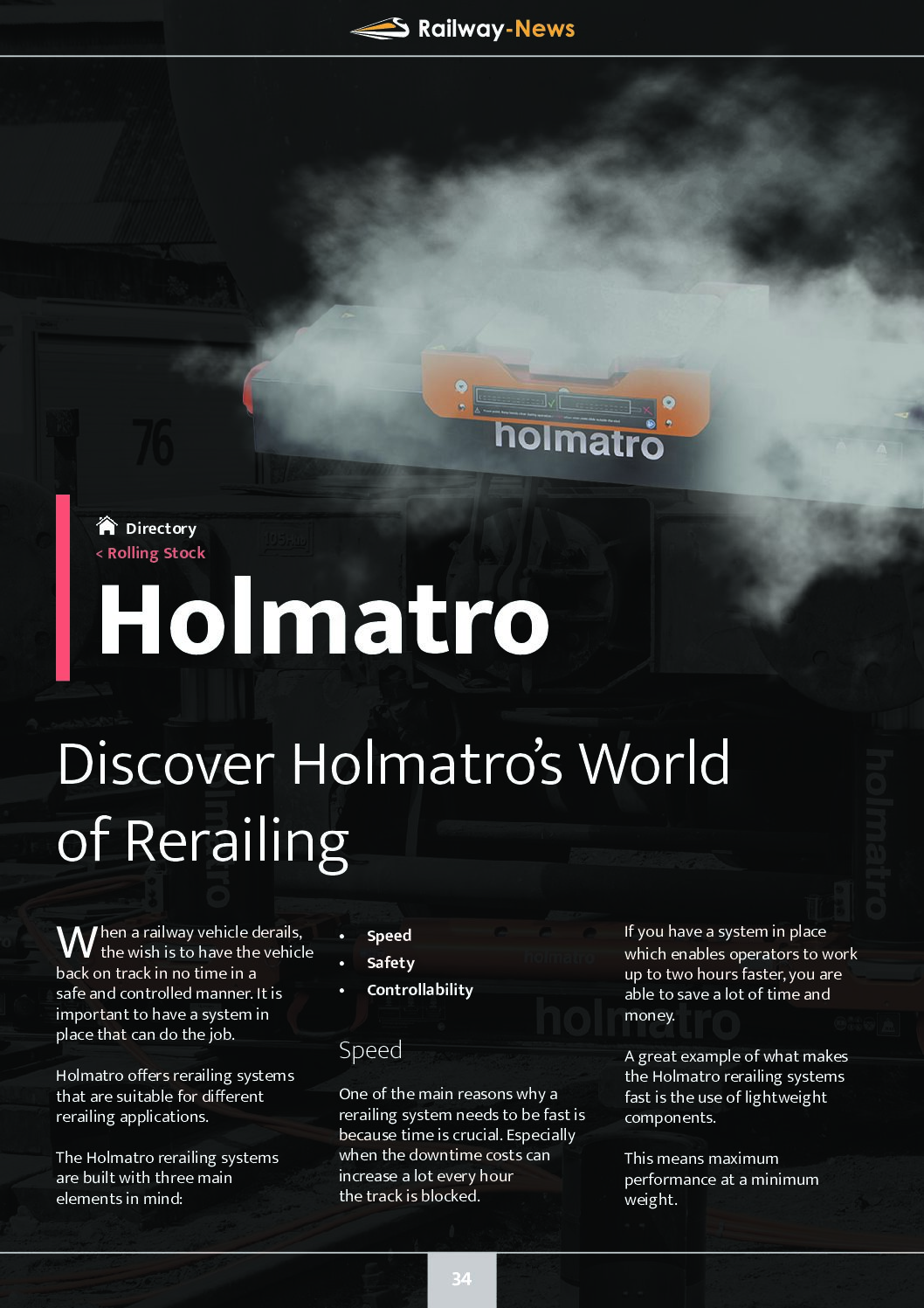Holmatro -发现Holmatro的重新运行的世界